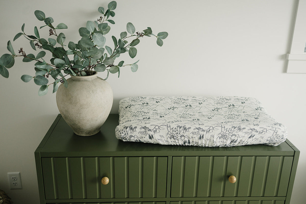 Summit Muslin Changing Pad Cover